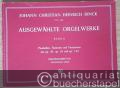 Ausgewählte Orgelwerke, Band II. Praeludien, Fantasien und Variationen aus Op. 29, Op. 55 und Op. 120.