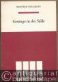 Gesänge in der Stille (1968). Drei Chöre für gemischte Stimmen a cappella nach Gedichten von Johannes R. Becher (= DVfM 7620).