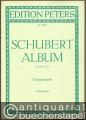 Schubert-Album, Band VII. Gesänge für eine Singstimme mit Klavierbegleitung (= Edition Peters, Nr. 2270). Originalausgabe.
