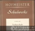 Violinschule. Teil 1 (= Hofmeister Schulwerke 8009).