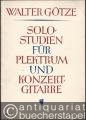 Solostudien für Plektrum- und Konzertgitarre, Heft 1 (= Ed. Nr. 29 / PMV 55|I).