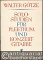 Solostudien für Plektrum- und Konzertgitarre, Heft 3 (= Ed. Nr. 31 / PMV 55|III).