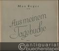 Aus meinem Tagebuche Op. 82, Band I, Nr. 5: Gavotte für Klavier.