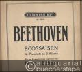Ecossaisen für Pianoforte zu 2 Händen (= Edition Breitkopf, Nr. 2550).