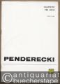 Quartetto per archi [No. 1] (1960) (= PWM 5372). Partitura.
