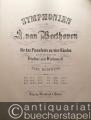 Symphonie III (= Symphonien von L. van Beethoven für das Pianoforte zu vier Händen mit Begleitung von Violine und Violoncell bearbeitet von Carl Burchard, No. 3).
