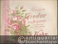 Ein Obdach gegen Sturm und Regen (Friedrich Rückert) (= Sieben Lieder für eine Singstimme mit Begleitung des Pianoforte componirt von Robert Kahn, Op. 6 Nr. 5). Für Alt.