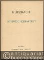 IV. Streichquartett (1958) (= Collection Litolff, Nr. 5281a) [Taschenpartitur]. 