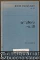Symphony No. 10 for orchestra (1953), Op. 93 [Studienpartitur].