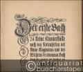 Der erste Bach. 24 kleine Klavierstücke nach den Notenheften der Anna Magdalena und des Wilhelm Friedemann Bach.