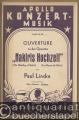 Ouverture zu der Operette: Nakiris Hochzeit / The Wedding of Nakiri / Les Noces de Nakiri (= Apollo Konzert Musik, Nr. 84). (Salon-)Orchester. 9 Stimmen.
