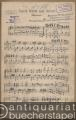 Durch Nacht und Nebel! Marsch. Salonorchester. 8 Stimmen.