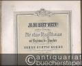 Ja du bist mein! (von Hoffmann von Fallersleben) für eine Singstimme mit Begleitung des Pianoforte componirt und Herrn Gustav Roger hochachtungsvoll zugeeignet von Arnold Heymann, Op. 17.