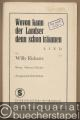 Wovon kann der Landser denn schon träumen? Lied. Salonorchester. 17 Stimmen.