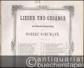 Frühlingsnacht (Ueberm Garten durch die Lüfte), Op. 39 Nr. 12 (= Lieder und Gesänge mit Pianofortebegleitung von Robert Schumann, No. 23). Für Tenor (Fis-Dur).