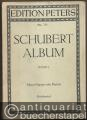 Schubert-Album, Band I. Gesänge für eine Singstimme mit Klavierbegleitung (= Edition Peters, Nr. 20b). Mezzosopran oder Bariton.