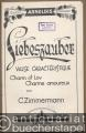 Liebeszauber, Op. 79 / Charm of lov / Charme amoureux. Valse caracteristique (= Arnoldis Salon-Orchester. Sammlung ausgewählter Werke für Konzert und Unterhaltung aus älterer, neuerer und neuester Zeit in erstklassigen Arrangements und Revisionen). 17 Stimmen.
