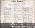 Das Veilchen (Ein Veilchen auf der Wiese stand) [KV 476]. Musik von W. A. Mozart (= Lieder-Tempel. Sammlung ausgewählter Gesänge für Sopran oder Tenor mit Pianoforte-Begleitung, in einzelnen Nummern, 86).