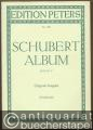 Schubert-Album, Band V. Gesänge für eine Singstimme mit Klavierbegleitung (= Edition Peters, Nr. 792). Originalausgabe.