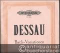 Bach-Variationen für grosses Orchester (1963). Geänderte Fassung (= Edition Peters, Nr. 9038a). Studienpartitur.