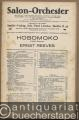 Hobomoko. Indische Romanze. Salon-Orchester. 12 Stimmen.