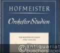 Orchesterstudien für Violine, Heft 2: L. v. Beethoven (= Orchesterstudien für alle Instrumente. Eine Sammlung der wichtigsten Stellen aus Opern, Oratorien, Symphonien und anderen Werken).