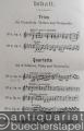 Musik (Bücher/Noten) » Noten/Partituren - Trios No. 1 F-Dur u. No. 2 b-Moll für Pianoforte, Violine u. Violoncell, Op. 3 u. 5 / Quartette No. 2 g-Moll, No. 3 G-Dur, No. 4 e-Moll, No. 5 f-Moll u. No. 6 Es-Dur für 2 Violinen, Viola u. Violoncell, Op. 14, 34, 35, 37 u. 43 (= Kammermusik von Robert Volkmann, 221, 222, 213, 203, 204, 205, 206).