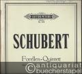Quintett für Klavier, Violine, Viola, Violoncello u. Baß von Franz Schubert, Op. 114 [D 667] (= Edition Peters, Nr. 169). Klavierpartitur u. Stimmen.
