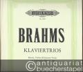 Musik (Bücher/Noten) » Noten/Partituren - Trios für Klavier, Violine (Klarinette / Viola) und Violoncello (Horn / Viola) Op. 8, 40, 87, 101 u. 114 (= Edition Peters, Nr. 3898). Klavierpartitur und Stimmen.
