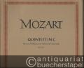 Quintett in C für zwei Violinen, zwei Violen und Violoncello KV 515. DVfM 4720. Stimmen.