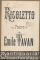 Fantaisie sur Rigoletto, opera de G. Verdi. Salonorchester. 11 Stimmen.