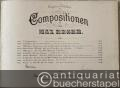 Musik (Bücher/Noten) » Noten/Partituren - 3 Orgelstücke, Op. 7 (= Compositionen von Max Reger. Augener's Edition 5825).