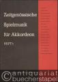 Zeitgenössische Spielmusik für Akkordeon. Hefte 1-5 (= Hofmeister A 3152 - A 3156).