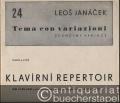 Tema con variazioni / Zdenciny variace. Piano a 2 ms (= Klavirni repertoir, 24. Edition HM, 833).