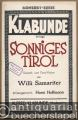 Sonniges Tirol. Konzert- und Tanz-Walzer (= Konzert-Serie Klabunde). Salonorchester. 16 Stimmen.