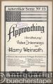 Approaching (Annäherung). Valse-Intermezzo (= Amerika-Serie, No. 15. Arnoldis Salon-Orchester. Sammlung ausgewählter Werke für Konzert und Unterhaltung aus älterer, neuer und neuester Zeit in erstklassigen Arrangements und Revisionen). Salonorchester. 12 Stimmen.