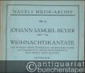 Weihnachtskantate für Sopran- oder Tenorsolo, gemischten Chor (Soloquartett), Streichinstrumente und Orgel oder Klavier (= Nagels Musik-Archiv, Nr. 54).