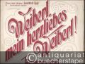Weiberl, mein herzliebes Weiberl! Herziges Lied. Text und Tonweise von Gustav Tieck. Brillante Fantasie für Klavier von Rich. Tourbie.