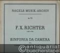 Sinfonia da camera für vierstimmiges Streichorchester und Continuo (= Nagels Musik-Archiv, Nr. 72).