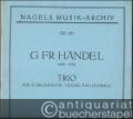 Trio für Altblockflöte, Violine und Cembalo (= Nagels Musik-Archiv, Nr. 150).