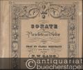 Sonate für Pianoforte und Violine componirt und Frau Dr. Clara Schumann (geb. Wieck) zugeeignet von N. W. Gade, Op. 6.