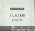 Konzert h-Moll für Flöte, zwei Violinen, Viola und Bass (= Edition Breitkopf, Nr. 5559). Ausgabe für Flöte und Klavier.