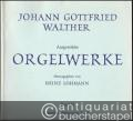 Musik (Bücher/Noten) » Noten/Partituren - Ausgewählte Orgelwerke, Band I: Choralbearbeitungen A-H. Band II: Choralbearbeitungen I-Z. Band III: Sämtliche freie Orgelwerke (= Edition Breitkopf, Nr. 6945, 6946, 6947) [3 Bände].