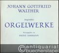 Musik (Bücher/Noten) » Noten/Partituren - Ausgewählte Orgelwerke, Band I: Choralbearbeitungen A-H. Band II: Choralbearbeitungen I-Z. Band III: Sämtliche freie Orgelwerke (= Edition Breitkopf, Nr. 6945, 6946, 6947) [3 Bände].