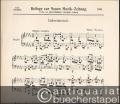 Intermezzo / Blumengruß (Goethe) (= Beilage zur Neuen Musik-Zeitung, XXX. Jahrgang 1909).