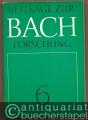 Beiträge zur Bachforschung, Heft 6 (= Edition Peters, Nr. 10156).