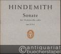 Sonate für Violoncello solo opus 25 Nr. 3 (= Edition Schott, Nr. 1979).