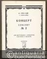 Koncert No. 2 dlja fortepiano s orkestrom, Op. 22 sol' minor / Concert pour piano et orchestre, Op. 22 sol mineur. Partitura / Partition.