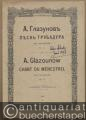 Pesn' trubadura dlja violonceli, sotsch. 71 / Chant du menestrel. Morceau pour Violoncelle avec Accompagnement d'Orchestre, Op. 71 (= Edition M. P. Belaieff). Partition d'Orchestre [Partitur].