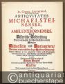 Jo. Georg Leuckfeldi Antiqvitates Michaelsteinenses, & Amelunxbornenses. Das ist Historische Beschreibung derer vormahls berühmten Cistercienser-Abteyen Michaelstein und Amelunxborn [...].